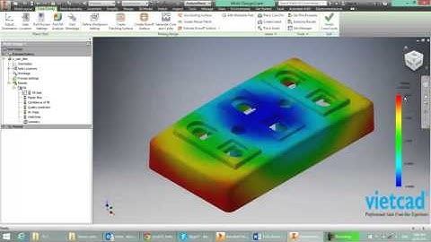 Thiết kế khuôn trong inventor professional 2016