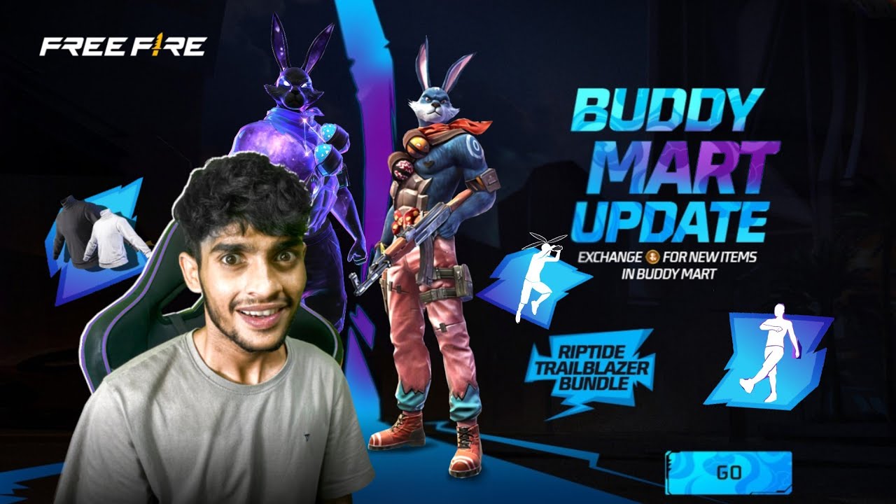 OB51 BUDDY MART UPDATE 🇮🇳 Free Fire MaX