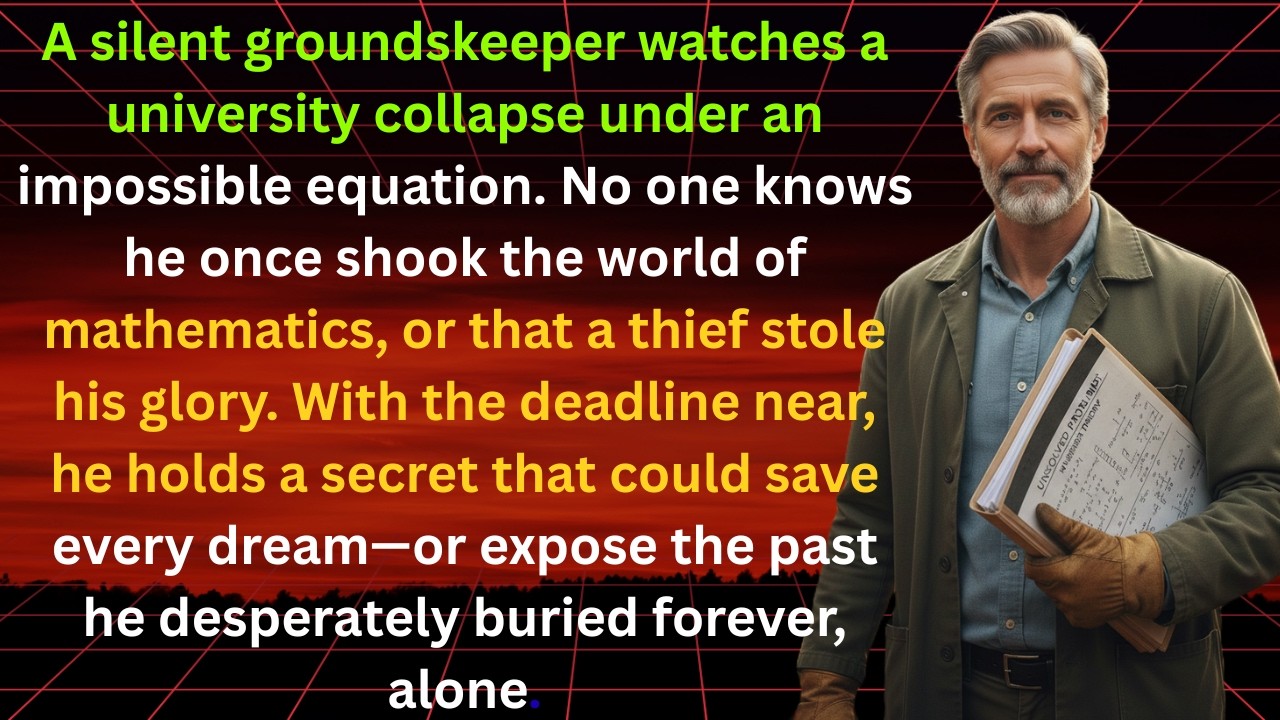 **The Groundskeeper Who Secretly Saved the University with a Hidden Genius**