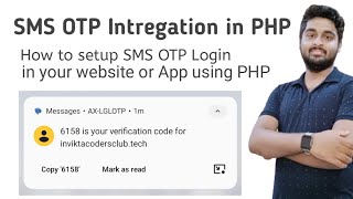 How to make SMS OTP authentication in your website or app screenshot 4