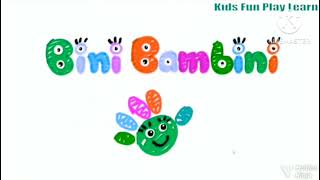 Bini Bambini Logo History 2002-2004 In Invert Color