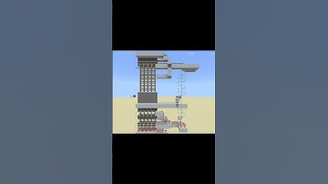 3 by 5 Piston Castle Gate | Minecraft Bedrock