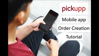 【Pickupp 4-hr Door-to-Door Delivery】Mobile App Order Creation Tutorial screenshot 2
