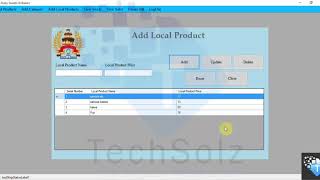 De Ruby Sweets & Bakers | Desktop Application on C#