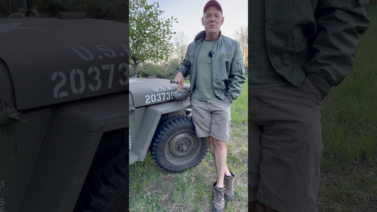 WW2 sirens are the best accessory ever for a WW2 jeep! #ww2jeep