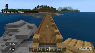 minecraft how to build a bridge #minecraft #shorts #viral