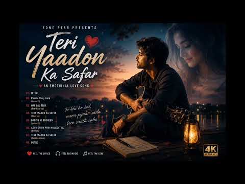 Teri Yaadon Ka Safar ❤️ | Original Hindi Romantic Song 2026 | Emotional Love Song | Soulful Melody
