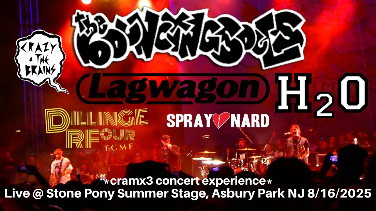 The Bouncing Souls, Lagwagon, Dillinger Four, H2O LIVE @ Stone