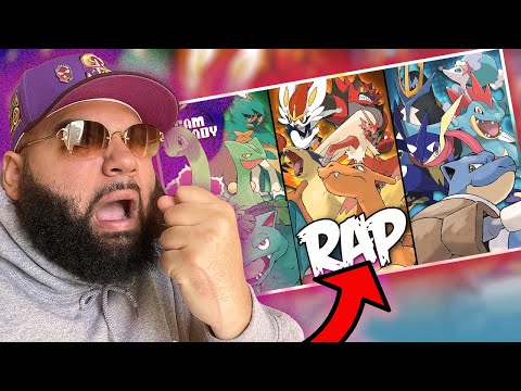 POKEMON STARTERS RAP CYPHER | Cam Steady ft. DizzyEight, VI Seconds, PE$O PETE, Shao Dow - Reaction