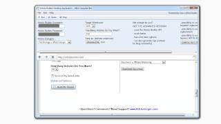 Article Builder Desktop Application