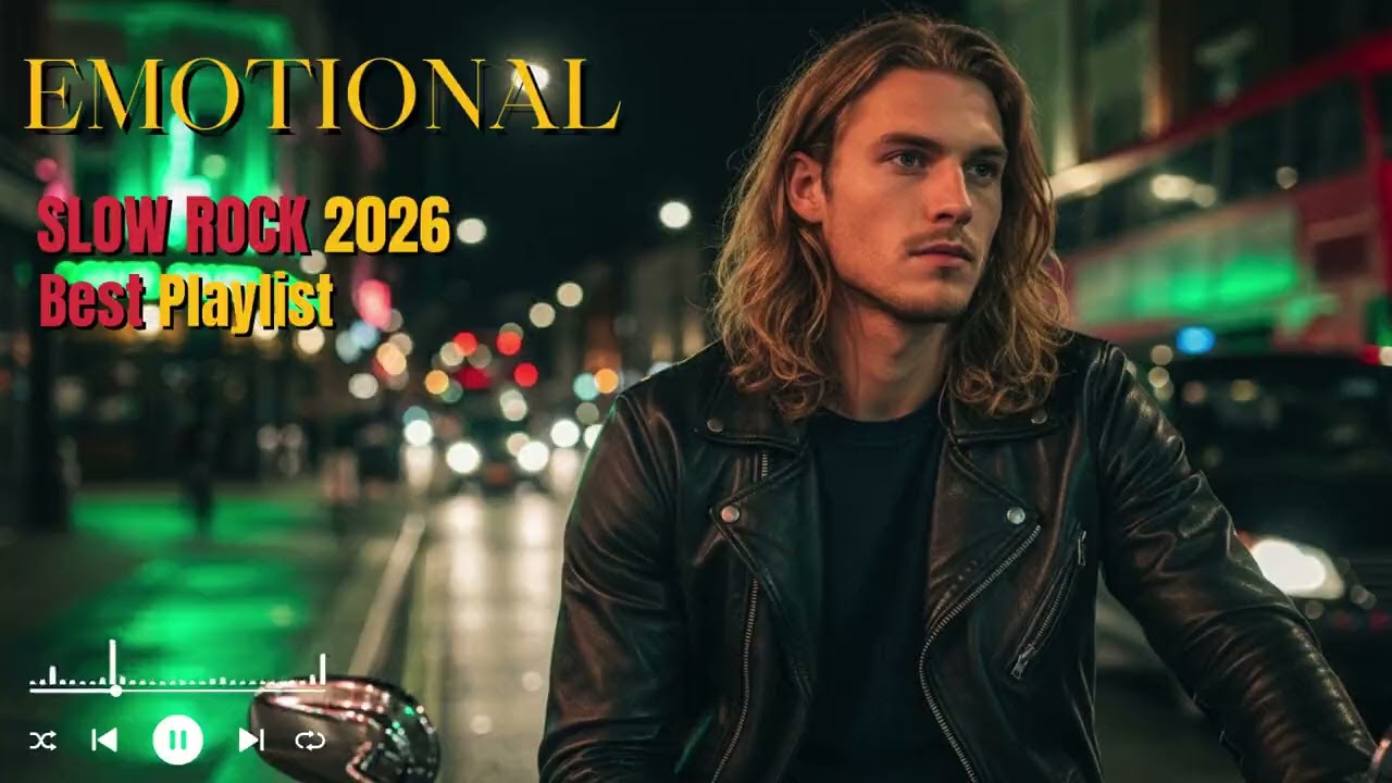 Emotional Slow Rock Songs Playlist | Deep Chill Night Rock Vibes