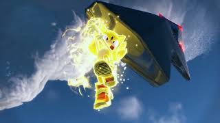 Sonic Frontiers Cutscenes: #67 - "Sonic Defeats Knight"