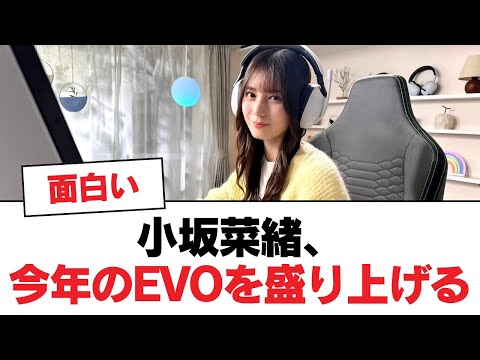 【日向坂46】小坂菜緒、今年のEVOを盛り上げる【日向坂・日向坂で会いましょう】