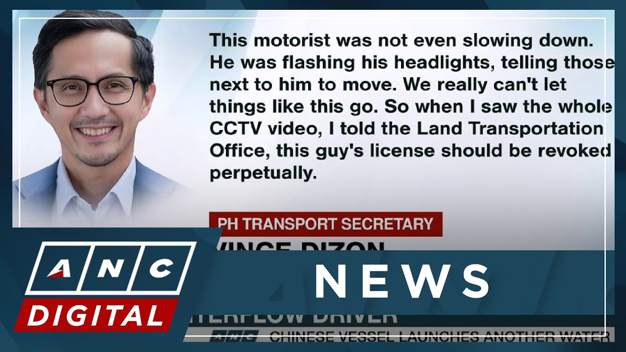 PH transport department seeks lifetime license ban for Skyway counterflow driver | ANC