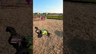 Electric Buggy Jumps Goes For The Big Jump