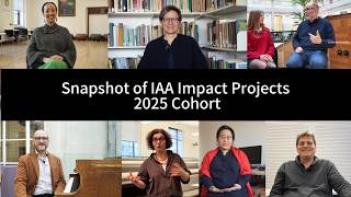 Snapshot of IAA Impact Projects 2025 cohort