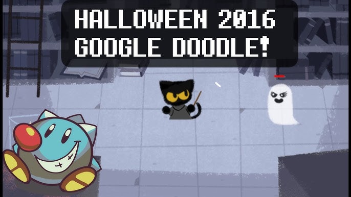 Popular Google Doodle Games - Halloween 2016