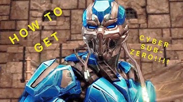 HOW TO GET CYBER SUB-ZERO! MKX