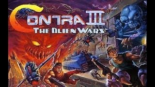 Vdeo Contra III: The Alien Wars CV