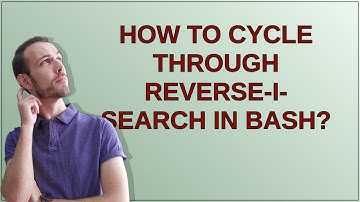 How to cycle through reverse-i-search in BASH?