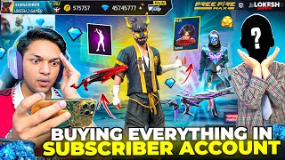 Gifting My Subscriber 50,000 Diamonds And All Evo Skin Max's Garena Free Fire