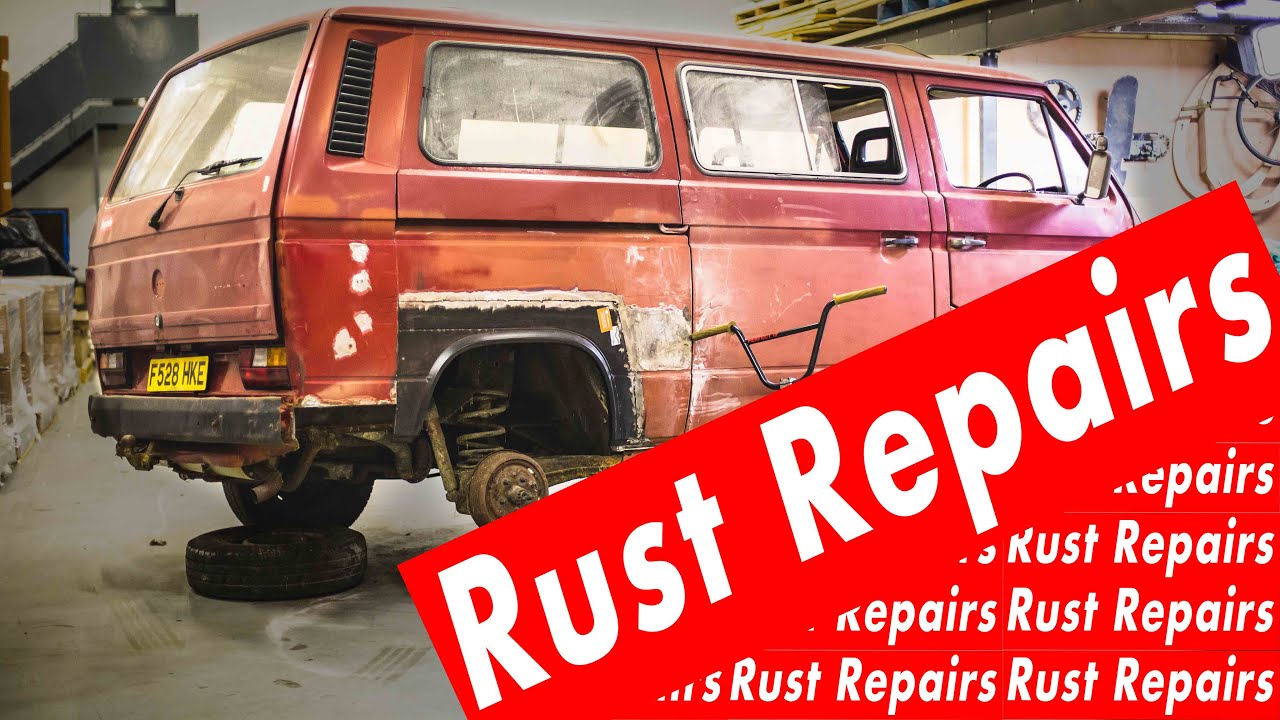 Rust repairs on our vanagon (t25) ep.3 - YouTube