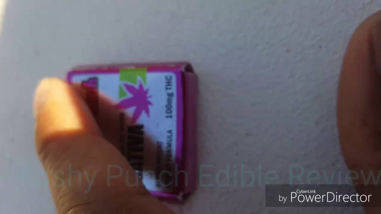 Kushy Punch Edible Review!!! Small edible with major punch.
