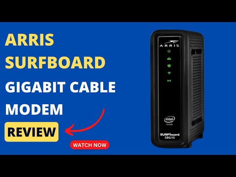 ARRIS SURFboard SBG10 DOCSIS 3.0 Cable Modem & Wi-Fi Router Review | Reliable Internet
