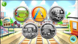 Learn Letter Names and Sounds with ABC Trains - Android gameplay Movie apps free best Top Film Video screenshot 5