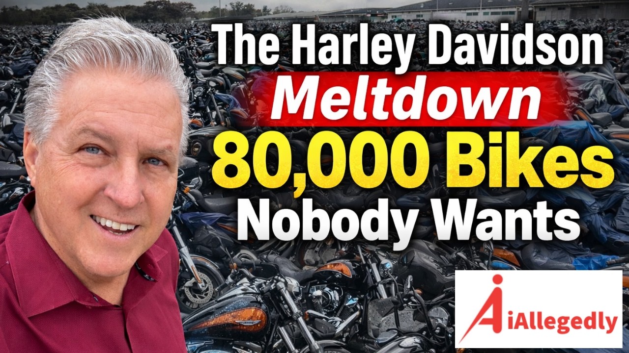 The Harley Davidson Meltdown - 80,000 Bikes Nobody Wants