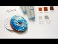 Видеоурок маркерами Sketchmarker - video tutorial by sketchmarker markers - Donuts