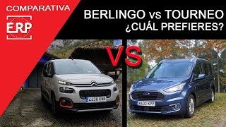 Citroen Berlingo VS Ford Tourneo Connect. COMPARATIVA A FONDO.