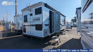 Magnificent 2024 Lance TT 2285 Travel Trailer RV For Sale in Salem, OR | RVUSA.com