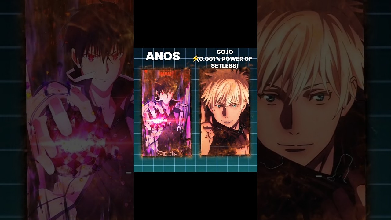 Anos Vs Gojo 💙 #anime #vsedit #animeedit #gojo #anos