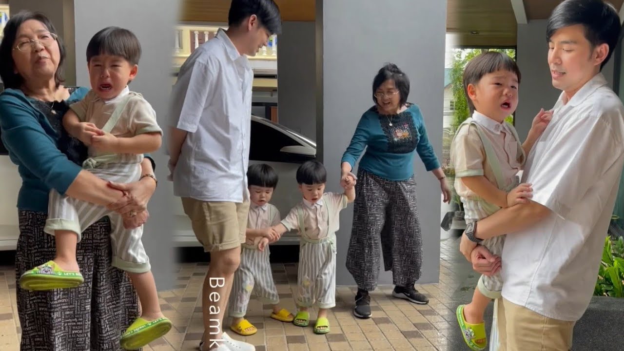 พับพีร์ร้องไห้ไม่หยุดให้ป้านุชไปแทนย่าย่า ไม่ได้น้องพีร์จะไปด้วย