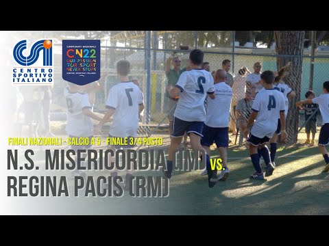 N.S. Misericordia (Imperia) - Regina Paris (Roma) | Finali Nazionali CSI 2022 - Cat. Ragazzi