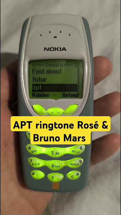 Apt ringtones, rosé & Bruno Mars. #apt #rosé #brunomars #ringtone #nokia