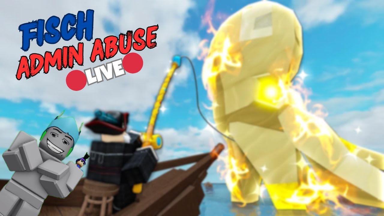 [🔴] FISCH ADMIN ABUSE CRAB UPDATE LIVE WITH VIEWERS - YouTube