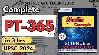 🔥Complete Science & Tech PT-365 for UPSC-2024 in 3 hrs | 🤯You're doing it all wrong | Must watch.
