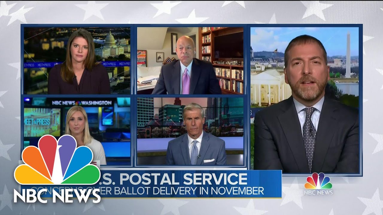 Full Panel Postal Service Disruptions May Be A Disinformation Campaign Meet The Press Youtube