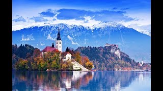 السياحة المذهلة | تغطية الأخ محمد لبحيرة بليد في سلوفينيا | طبيعة ساحرة | Lake Bled in Slovenia