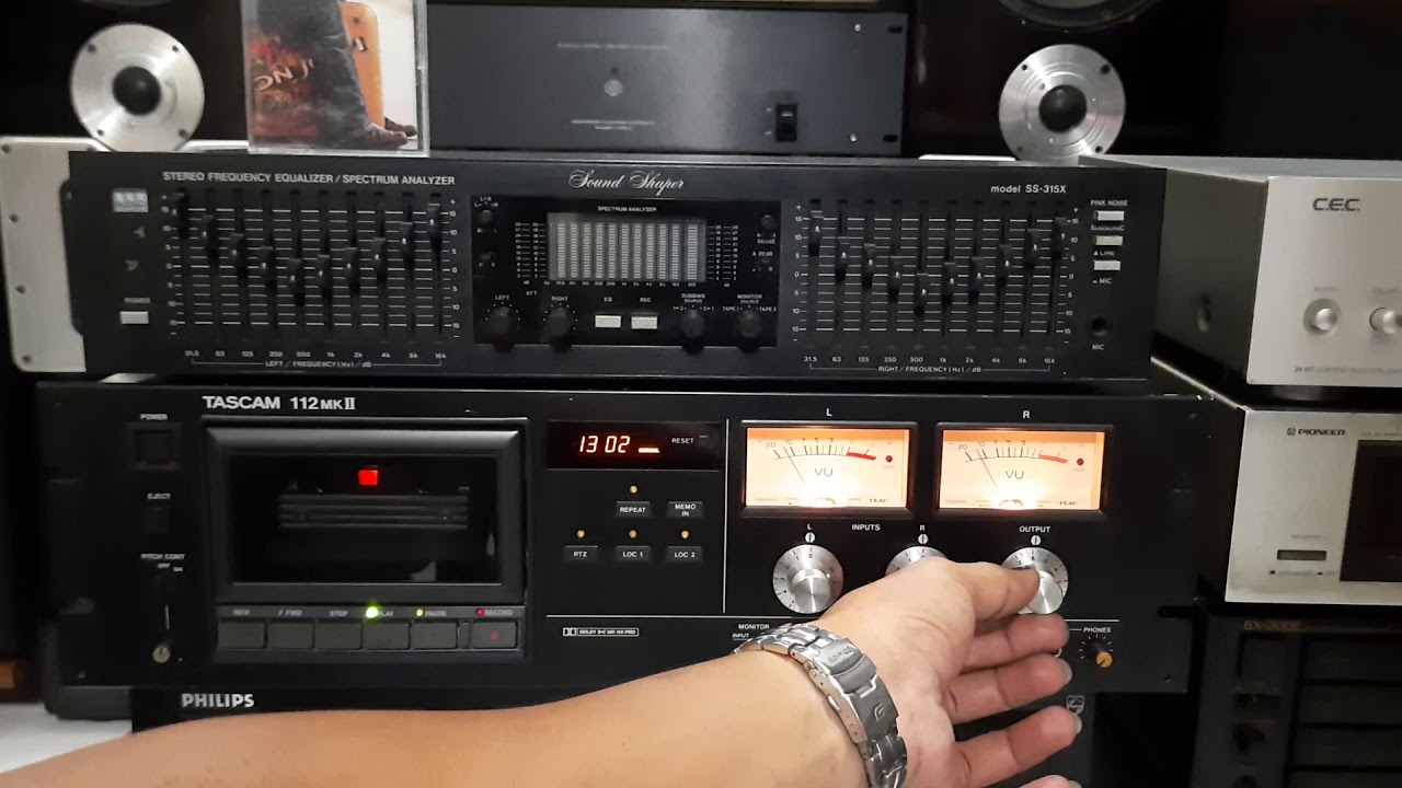 Tape deck Tascam 112 mkii YouTube