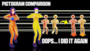 PICTOGRAM COMPARISON - OOPS... I DID IT AGAIN | JDU vs JD+