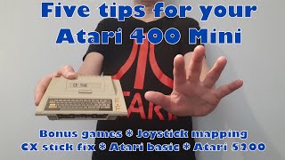 Five tips for your Atari 400 Mini