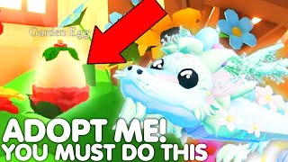 🥚*HURRY* DO THIS TO PREPARE FOR GARDEN EGG EVENT...😱🔥(GET EGG EARLY) ADOPT ME ROBLOX screenshot 5