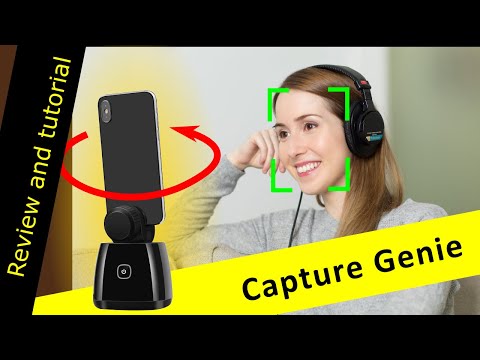 Capture Genie | Review | Smart phone holder (Face tracker) use it for Reel, lives and more