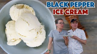 Black Pepper Ice Cream Recipe - 催泪瓦斯味冰淇淋   /  催淚彈味雪糕  /  胡椒噴霧味雪糕