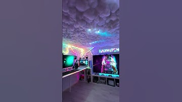 Part 6: Gaming setup | Gaming pc setup | DREAM Gaming Room #gaming #gamingroom #dreamroom #rgbsetup