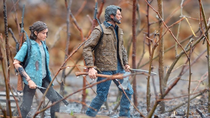 NECA The Last of US 2 Pack of Two 7” Scale Action Figures – Ultimate 2 Pack  Joel & Ellie