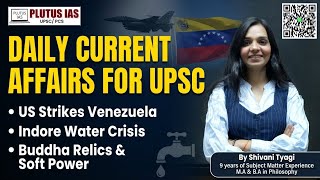 US Strikes Venezuela: Maduro Captured? World War Risk? | UPSC Current Affairs | PLUTUS IAS screenshot 1